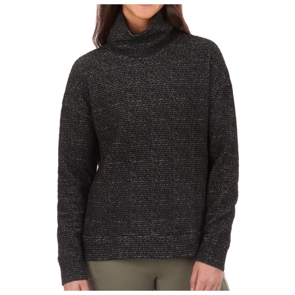 The American Outdoorsman WOMEN'S MOCK NECK JACQUARD PULLOVER